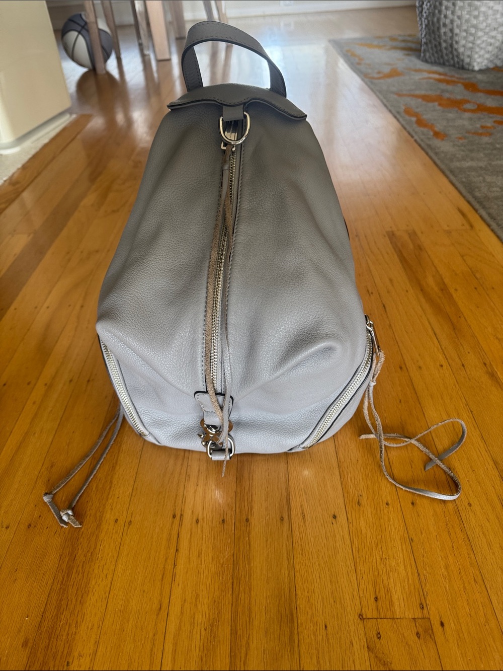 Rebecca Minkoff Julian grey backpack